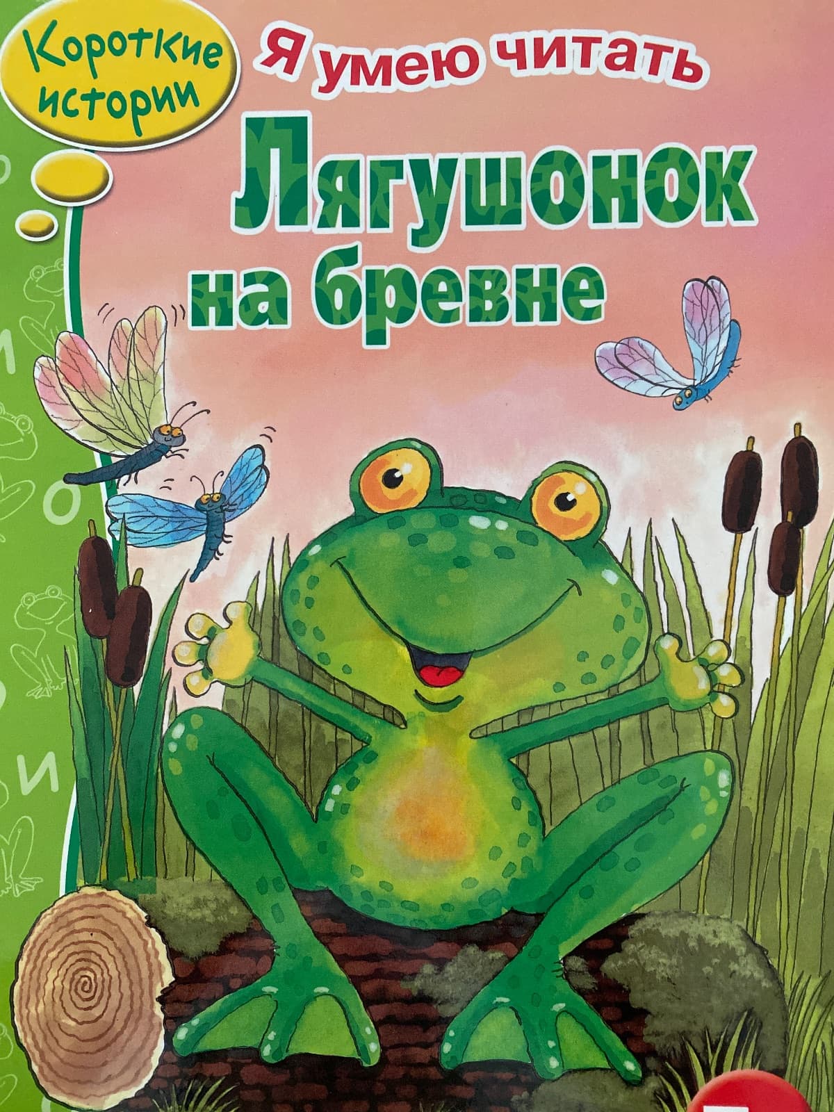 Лягушонок на бревне
